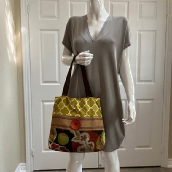 Hand-made shoulder bag - Authentic - Picture 4 of 13